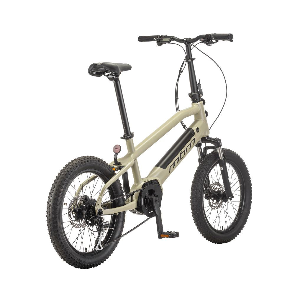 MBM Funk Cross 20" Urban Step Thru Electric Bike, Commuter 15.5MPH Facing Oblique Right