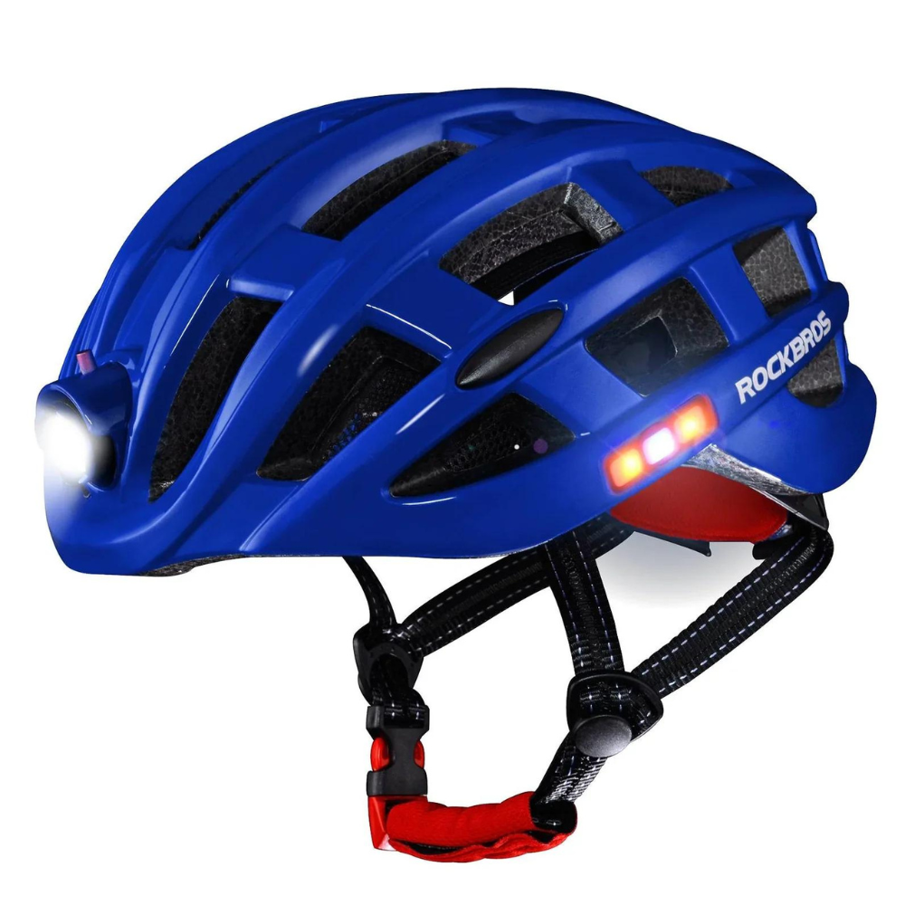Himiway E-Bike Safety Helmet Blue on white background