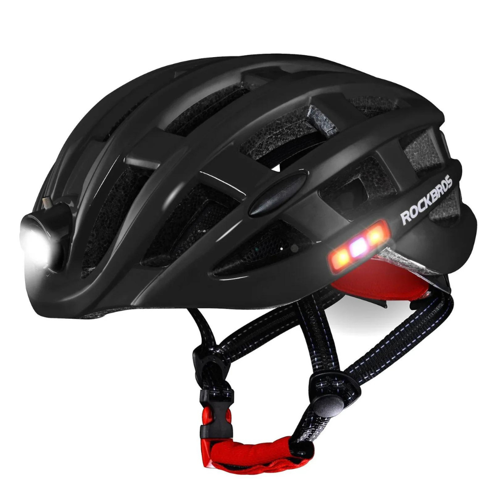 Himiway E-Bike Safety Helmet Black on white background