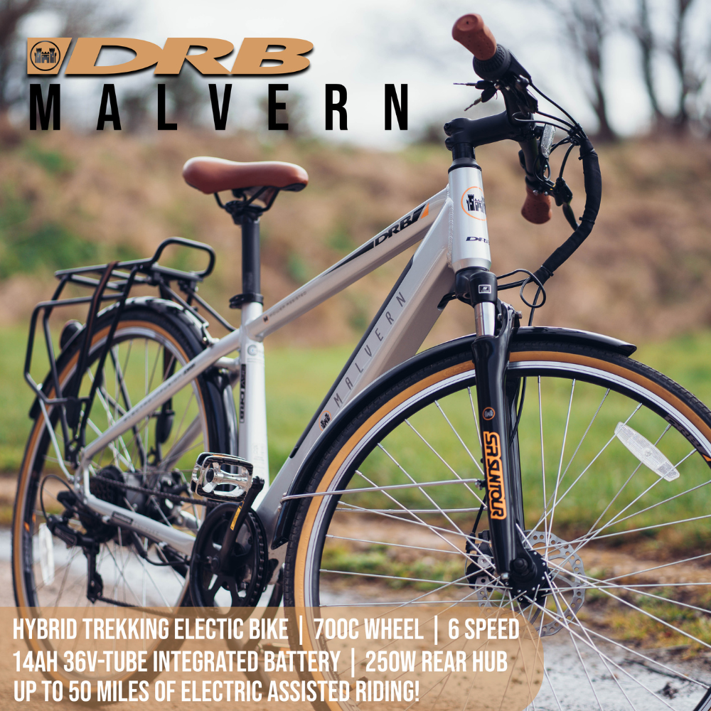 Dallingridge Malvern Electric Trekking Bike, 15.5MPH