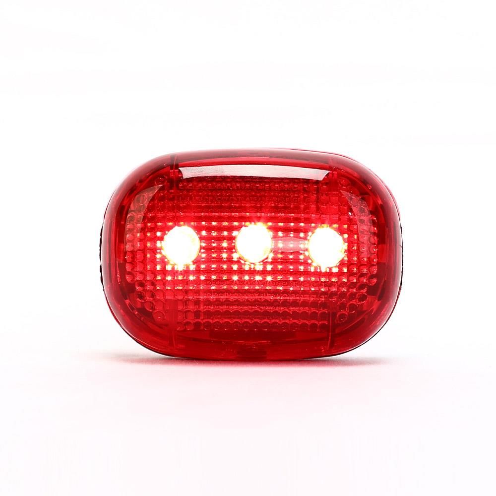 Eleglide Rear Light With Batteries Lights On Head On