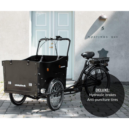 Amcargo Deluxe Electric Cargo Bike, 15.5MPH