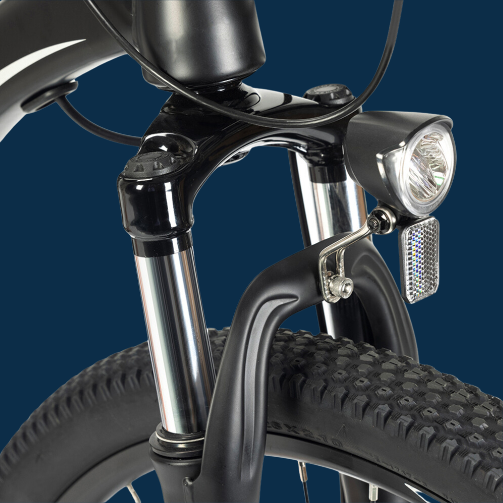 Touroll U1 front light in a PDB Blue Background