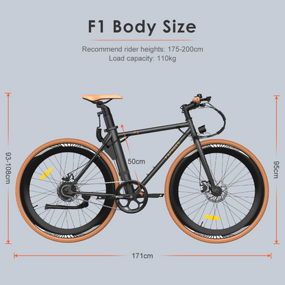 Fafrees F1 Electric Urban Bike, 2024 Model