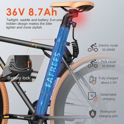 Fafrees F1 Electric Urban Bike, 2024 Model