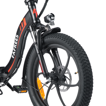 Fafrees F20 Fat Tyre Step Thru Folding Electric Urban Bike, 2024 Model