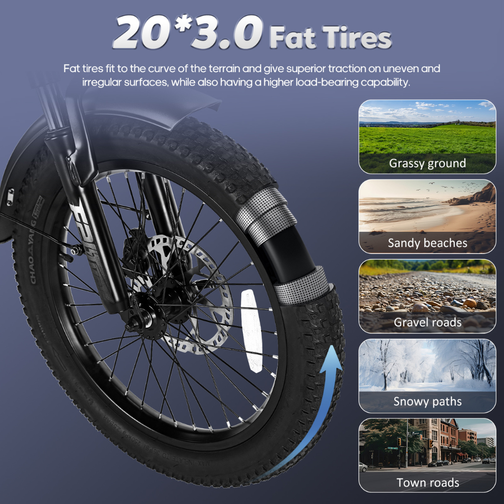 Fafrees F20 Mate Fat Tyre Electric Urban Trike, 2024 Model