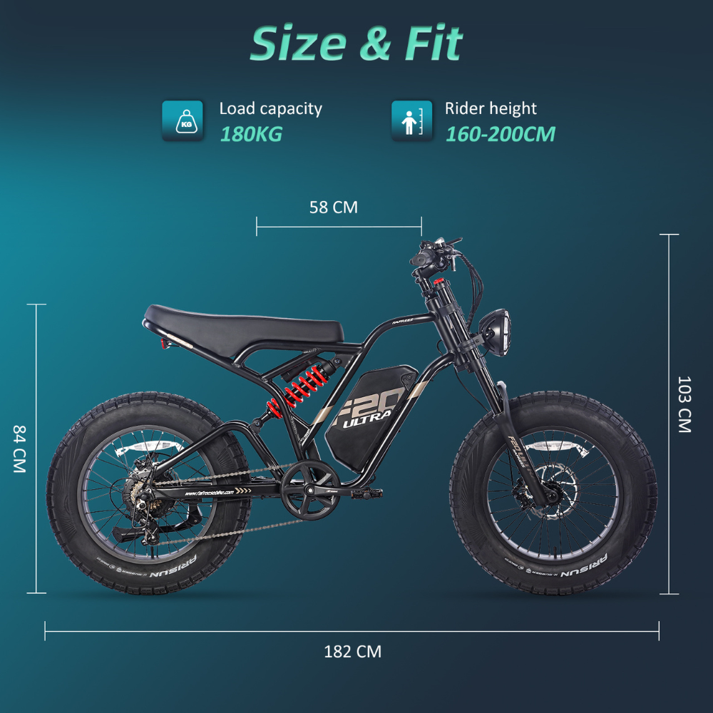 Fafrees F20 Ultra Electric Motorbike, 2024 Model