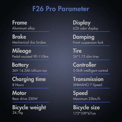 Fafrees F26 Pro Step Thru Electric Urban Bike, 2024 Model