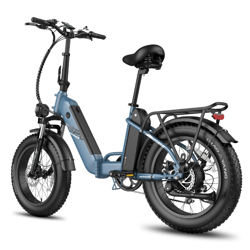 Fafrees FF20 Polar Fat Tyre Step Thru Folding Electric Trekking Bike, 2024 Model