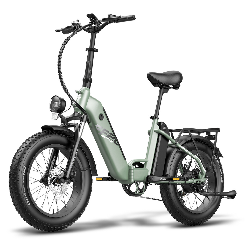 Fafrees FF20 Polar Fat Tyre Step Thru Folding Electric Trekking Bike, 2024 Model