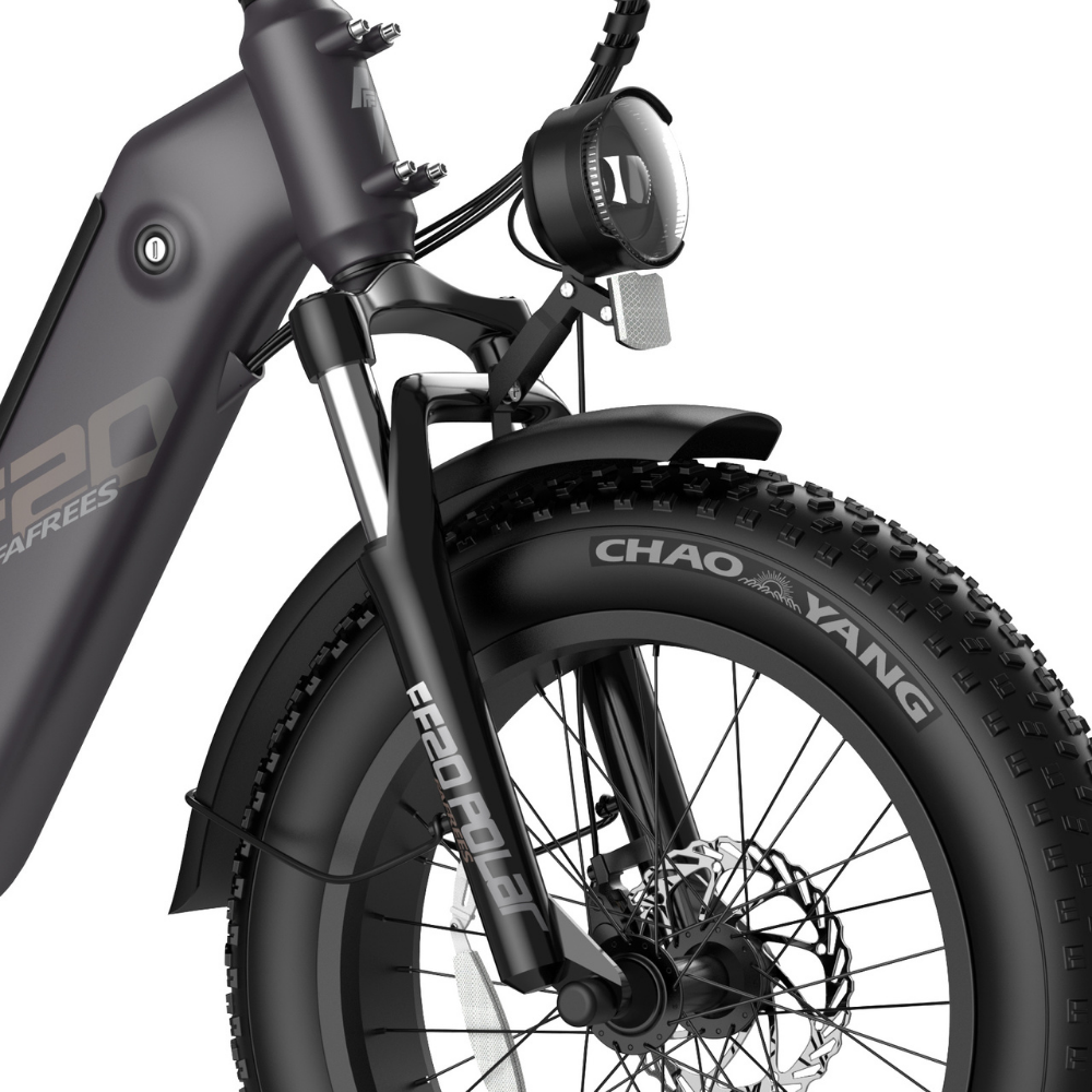 Fafrees FF20 Polar Fat Tyre Step Thru Folding Electric Trekking Bike, 2024 Model