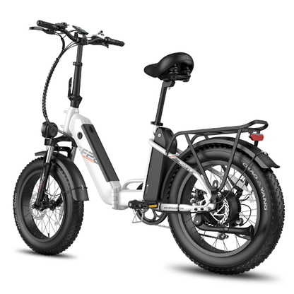 Fafrees FF20 Polar Fat Tyre Step Thru Folding Electric Trekking Bike, 2024 Model