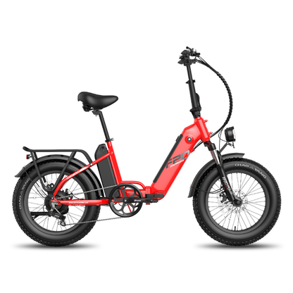 Fafrees FF20 Polar Fat Tyre Step Thru Folding Electric Trekking Bike, 2024 Model