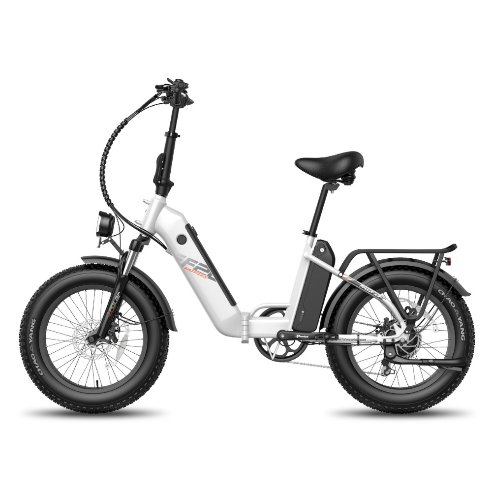 Fafrees FF20 Polar Fat Tyre Step Thru Folding Electric Trekking Bike, 2024 Model