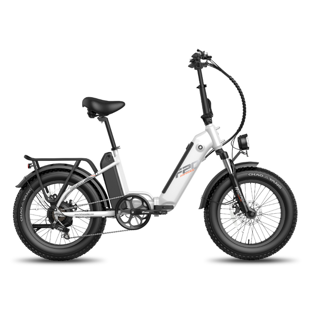 Fafrees FF20 Polar Fat Tyre Step Thru Folding Electric Trekking Bike, 2024 Model