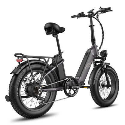 Fafrees FF20 Polar Fat Tyre Step Thru Folding Electric Trekking Bike, 2024 Model