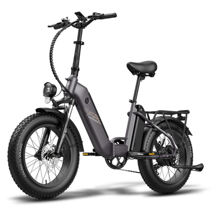 Fafrees FF20 Polar Fat Tyre Step Thru Folding Electric Trekking Bike, 2024 Model