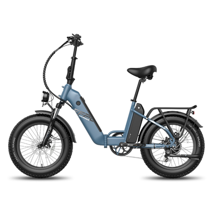 Fafrees FF20 Polar Fat Tyre Step Thru Folding Electric Trekking Bike, 2024 Model