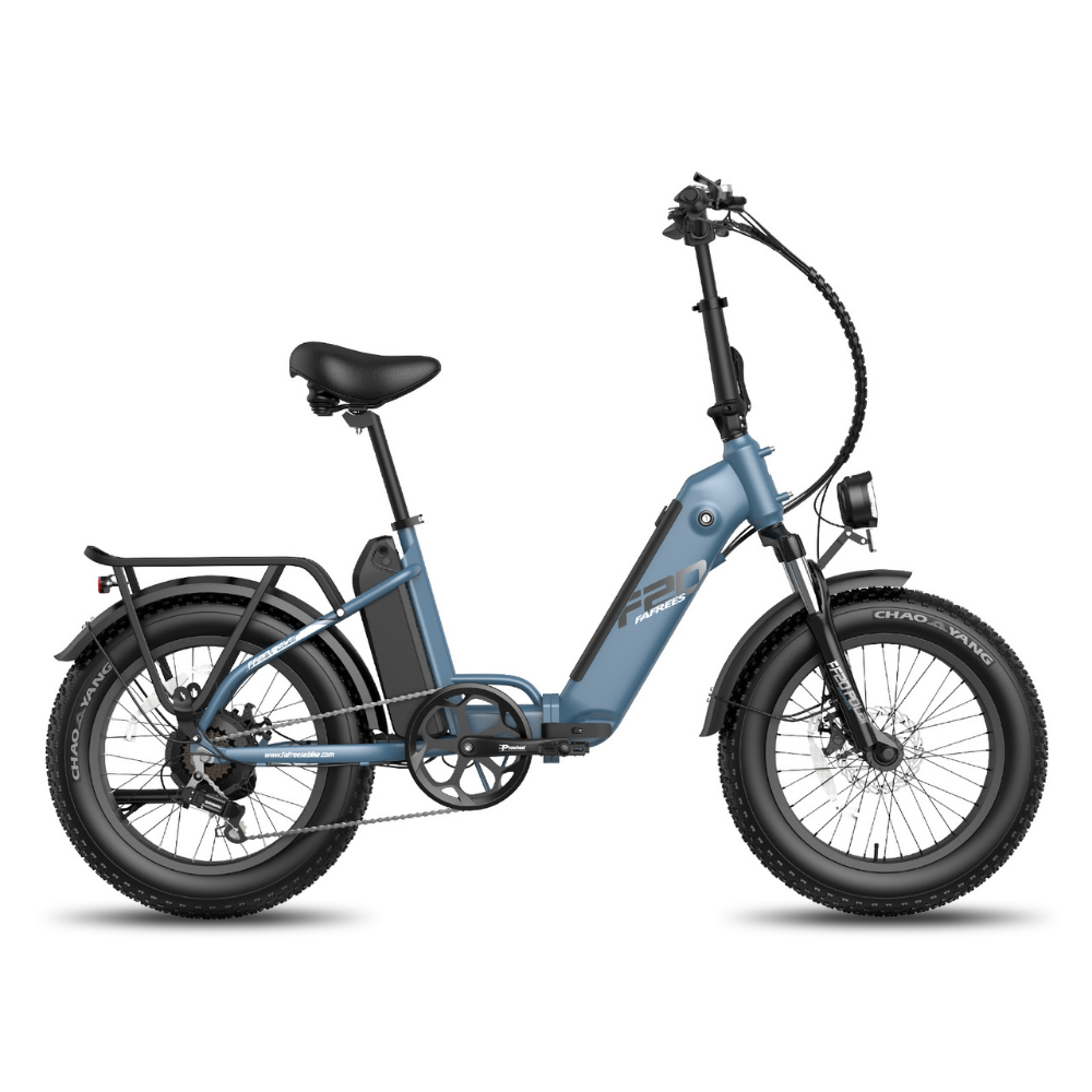 Fafrees FF20 Polar Fat Tyre Step Thru Folding Electric Trekking Bike, 2024 Model