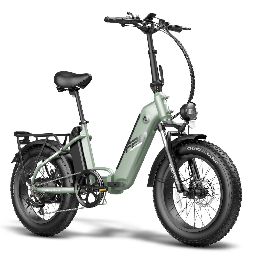 Fafrees FF20 Polar Fat Tyre Step Thru Folding Electric Trekking Bike, 2024 Model