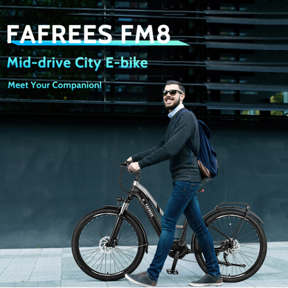 Fafrees FM8 Step Thru Electric Urban Bike, 2024 Model