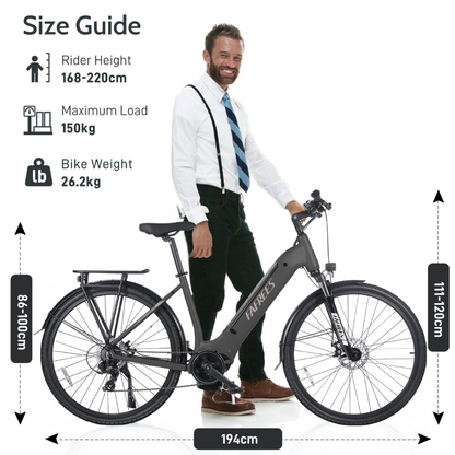 Fafrees FM9 Step Thru Electric Urban Bike, 2024 Model