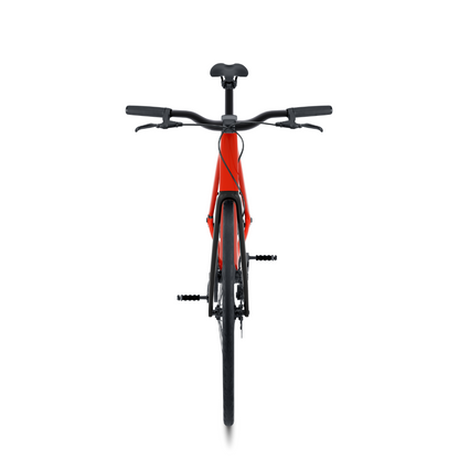 Gogoro Eeyo1 Electric Road Bike Red Head On 