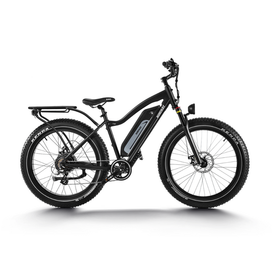 Himiway Cruiser All Terrain, Fat Tyre, Long Range, Electric Bike, Top Speed 15.5MPH Facing Right 