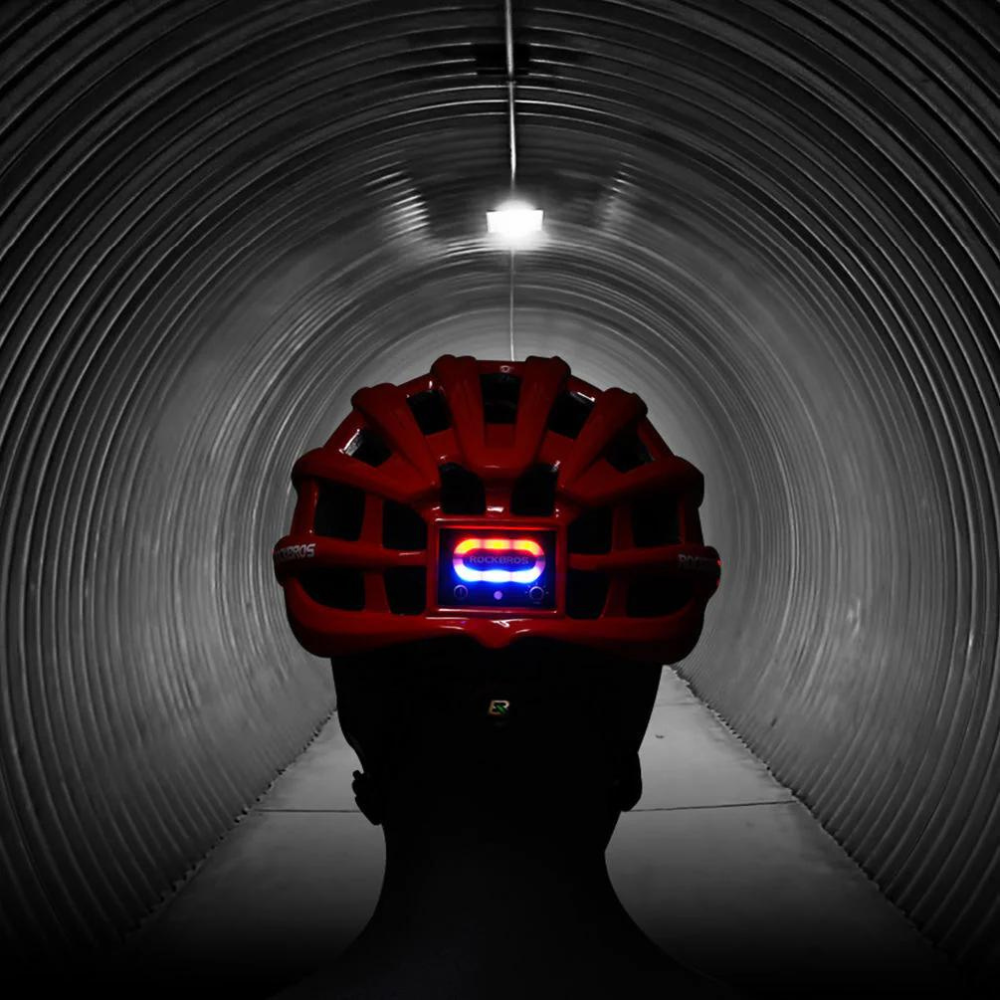 Himiway E-Bike Safety Helmet illumination of rear light