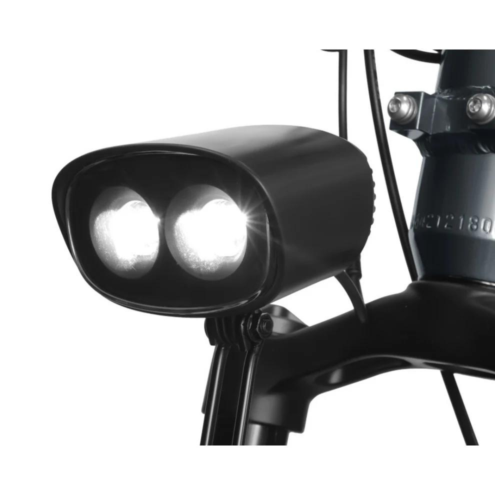 Himiway Big Dog front light in a white studio setting.