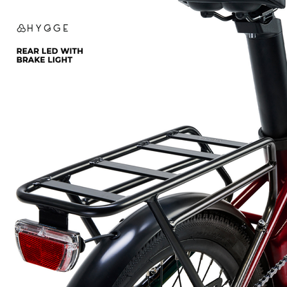 Hygge Virum Folding Electric Urban Bike, 2024 Model