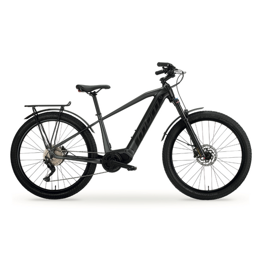 MBM Kairos 27.5" SUB Electric Trekking Bike, Mid Drive, 15.5MPH Facing Right 