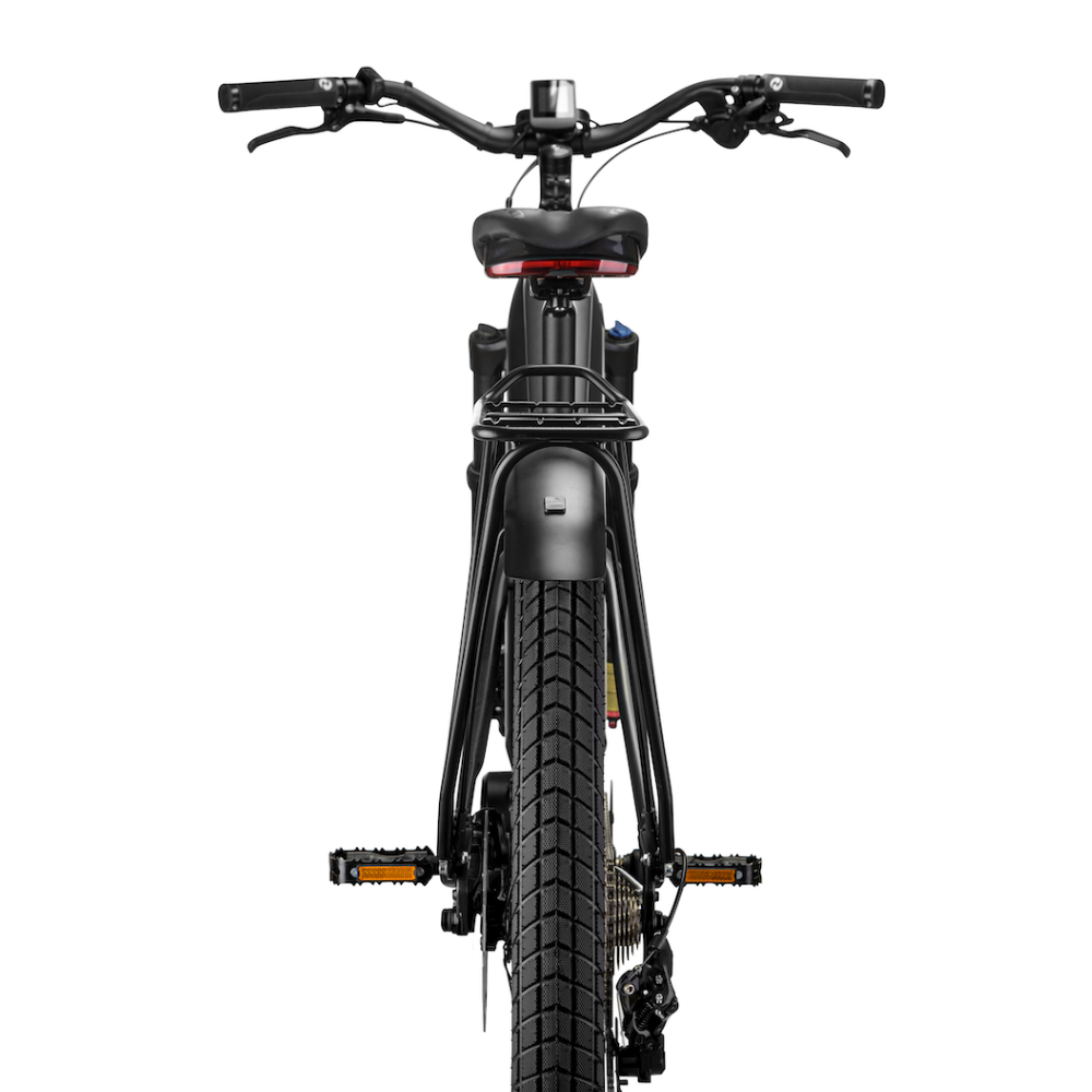 MBM Kairos 27.5" SUB Electric Trekking Bike, Mid Drive, 15.5MPH From Behind