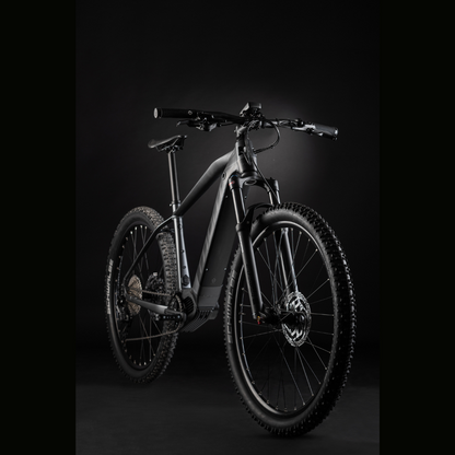 MBM Kairos 29" Electric Mountain Bike, Mid Drive 15.5MPH Facing Oblique Right 