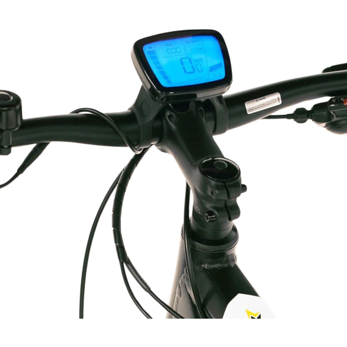 Mark2 Scrambler C Electric Mountain Bike, 90Nm Mid Drive, Top Speed 15.5MPH Close Up Display