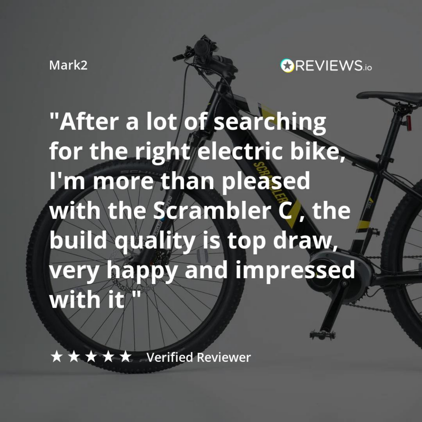 Mark2 Scrambler C Electric Mountain Bike, 90Nm Mid Drive, Top Speed 15.5MPH Review 1