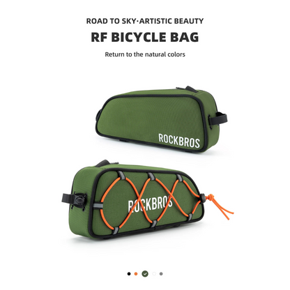 ROCKBROS Road-to-Sky Bicycle Top Tube Bag Frame Bag 0.7L Reflective Bicycle Bag