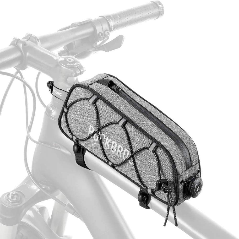 ROCKBROS Road-to-Sky Bicycle Top Tube Bag Frame Bag 0.7L Reflective Bicycle Bag