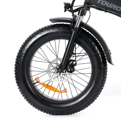 Touroll S1 Fat Tyre Folding Electric Bike, 15.5MPH