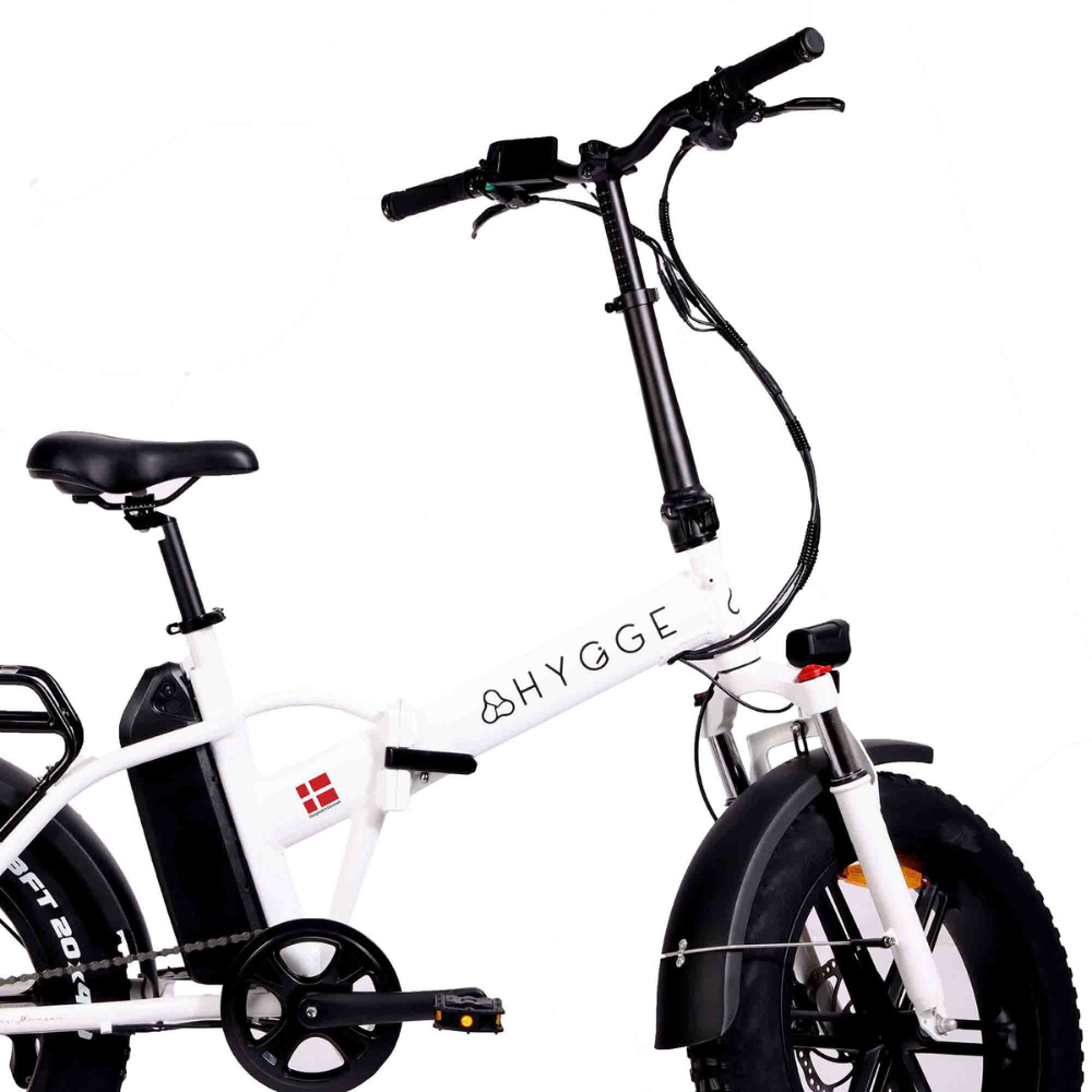 Hygge Vester Fat Tyre Folding Electric Urban Bike, 2024 Model