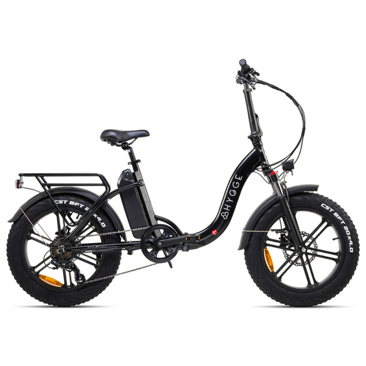 Hygge Vester Step Thru Fat Tyre Folding Electric Urban Bike, 2024 Model