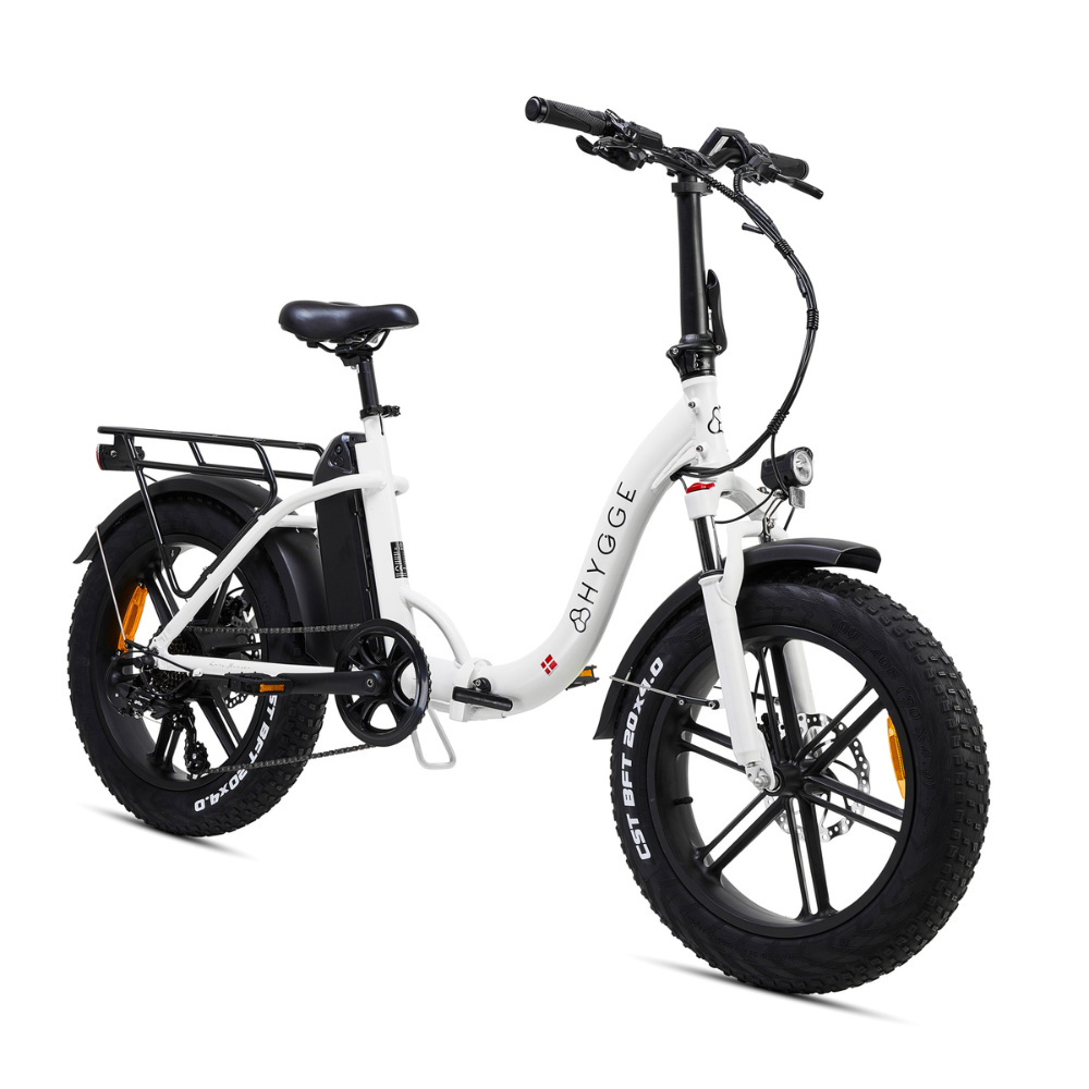 Hygge Vester Step Thru Fat Tyre Folding Electric Urban Bike, 2024 Model