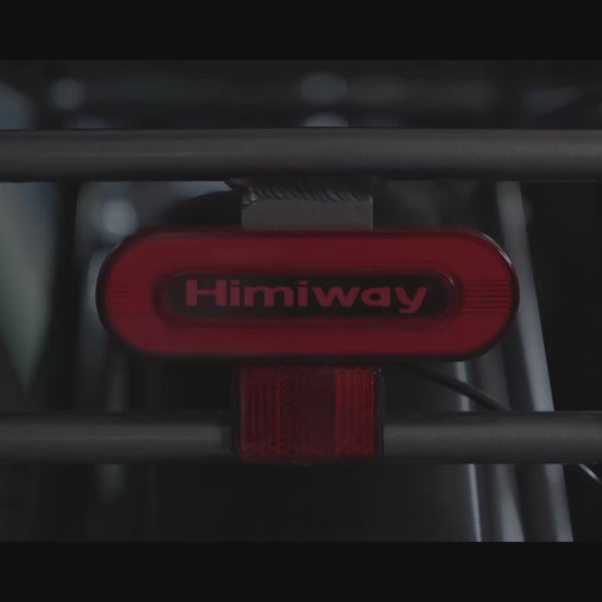 Himiway Zebra Step Thru + Rear Rack Bag Bundle Promotional Video