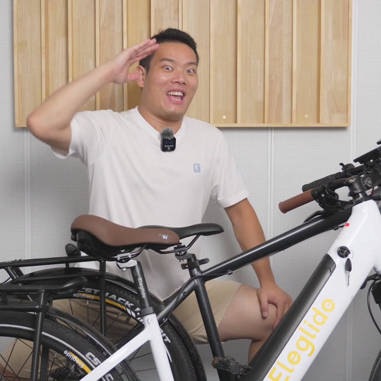 Eleglide T1 Step Through Trekking Urban Electric Bike Promotional Video 