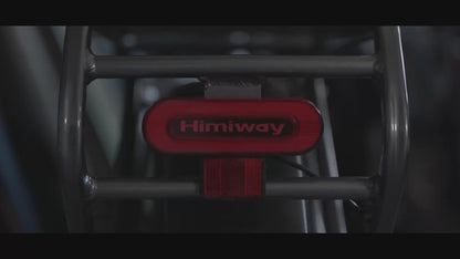 Himiway Zebra Step Thru + Waterproof Pannier Bag Bundle Promotional Video 