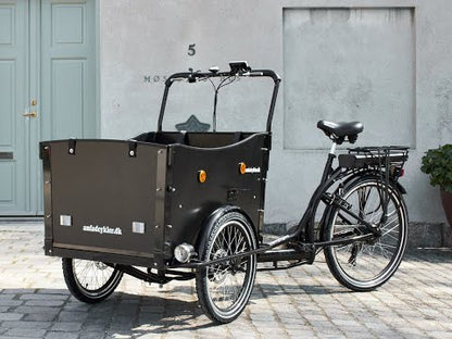 Amcargo Kindergarten Open Electric Cargo Bike, Custom, 15.5MPH Introduction Video