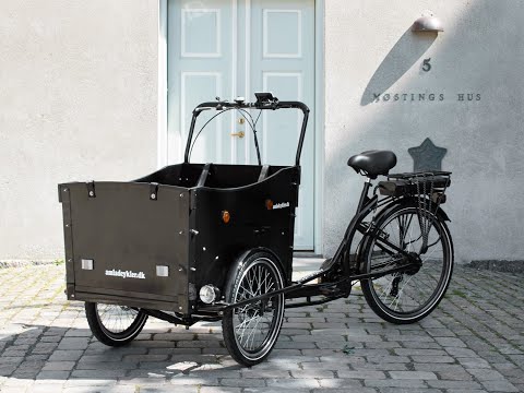 Amcargo Deluxe Electric Cargo E-Bike, 15.5MPH Introduction Video